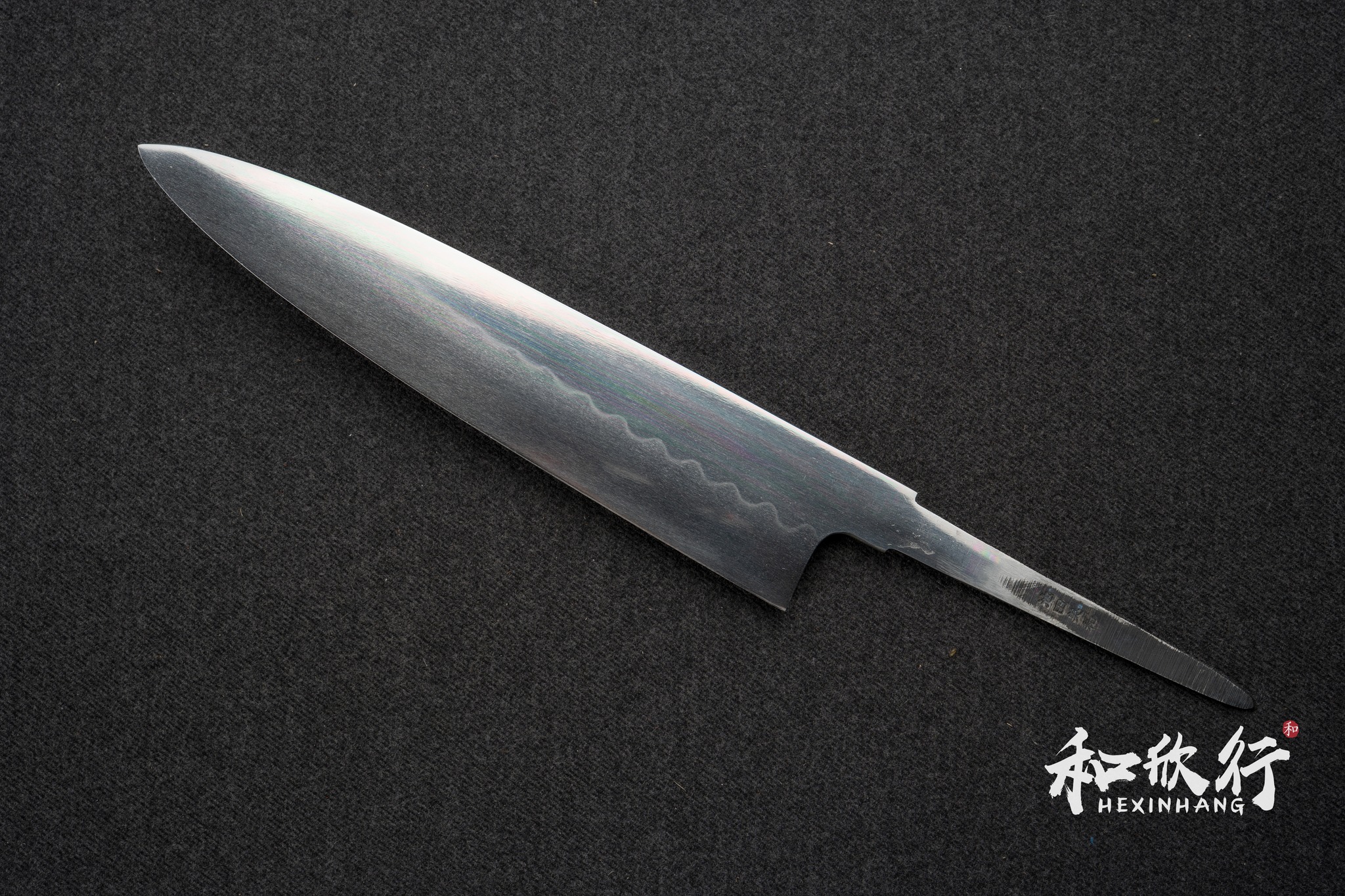 池田美和作Yoshikazu Ikeda｜青二鋼本燒波紋和牛刀240mm